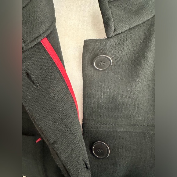 Ann Taylor Casual Jacket and Pants Suit, Black, Size Petite Large - Picture 4 of 16